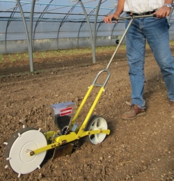 Épandeur de graines de pelouse, semoir de précision, machine à semer  portable, pot de maïs, coton, soja, cacahuètes, profondeur de plantation  3,5 à